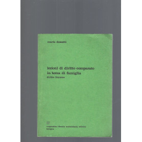 LEZIONI DI DIRITTO COMPARATO IN TEMA DI FAMIGLIA
