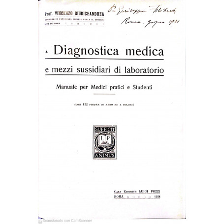 Diagnostica medica e mezzi sussidiari di laboratorio