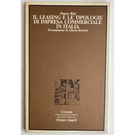 Il leasing e le tipologie di impresa commerciale in Italia
