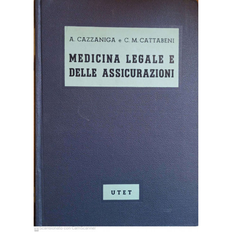Medicina legale e delle assicurazioni