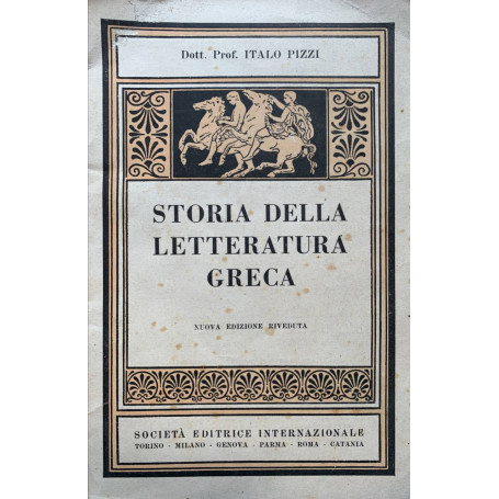 Storia della letteratura greca