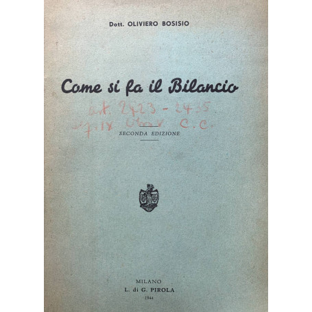Come si fa il bilancio