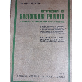 Istituzioni di ragioneria privata