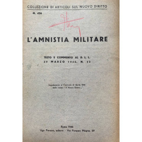 L'amnistia militare