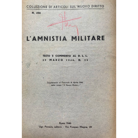 L'amnistia militare