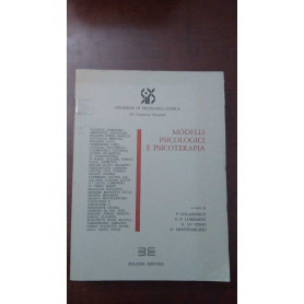 Modelli psicologici e psicoterapia