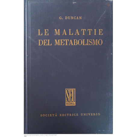 Malattie del metabolismo