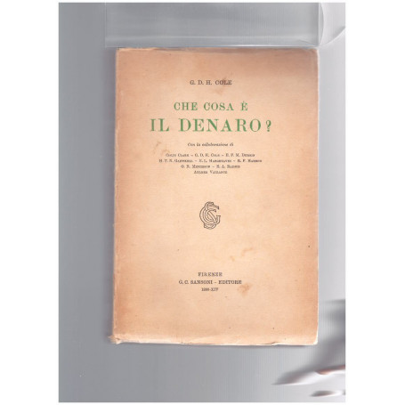 Che cosa è il denaro?