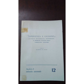 Esperienza e Giudizio": L'analisi Husserliana rapportata al problema genetico della "conoscenza" infantile