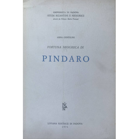 Fortuna neogreca di Pindaro