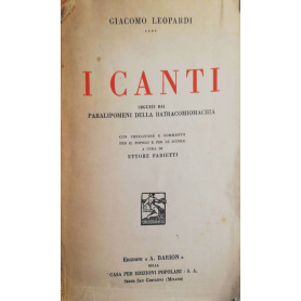I canti