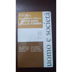 Documenti sulla psicologia della forma