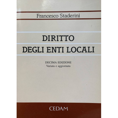Diritto negli enti locali