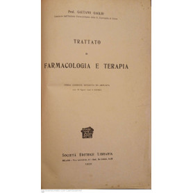 Trattato di farmacologia e terapia