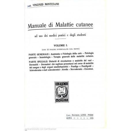 Manuale di malattie cutanee. Volume 1