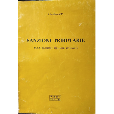 Sanzioni tributarie. Iva bollo registro concessioni governative.