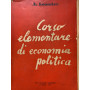 Corso elementare di economia politica