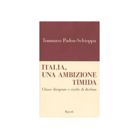 Italia una ambizione timida. Classe dirigente e rischi di declino