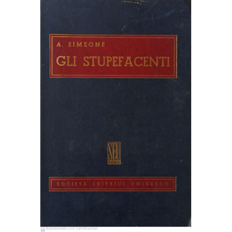 Gli stupefacenti