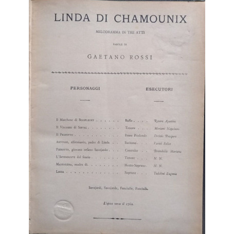 Linda di Chamounix