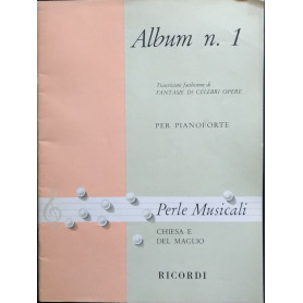 Album n. 1 per pianoforte
