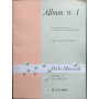 Album n. 1 per pianoforte