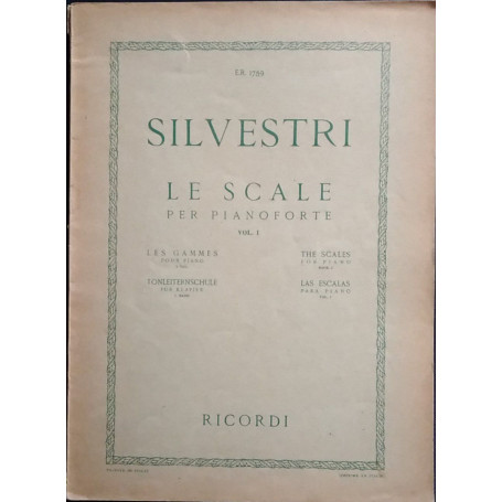 Le scale per pianoforte. Vol 1