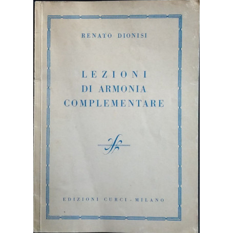 Lezioni di armonia complementare