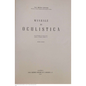 Manuale di oculistica