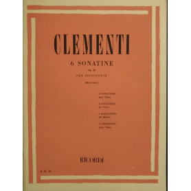 6 sonatine. Op. 36 per pianoforte
