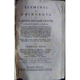 Elementi di chirurgia Volume V