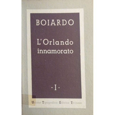 Orlando innamorato Vol I II e III