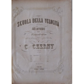 Scuole della velocità. 40 studi per pianoforte