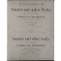 Sonatas and other works for the pianoforte. First volume