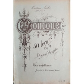 50 Lecons de Chant pour le medium de la voix avec piano