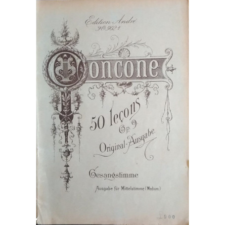 50 Lecons de Chant pour le medium de la voix avec piano