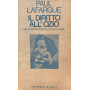Il diritto all'ozio