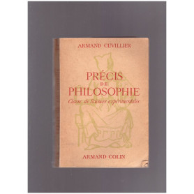 Précis de Philosophie Classe de Sciences experimentales