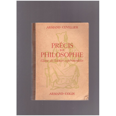 Précis de Philosophie Classe de Sciences experimentales