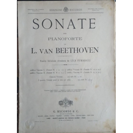 Sonate per pianoforte