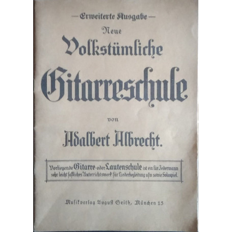 Volkstumliche Zitherschule