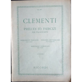 Preludi ed esercizi per pianoforte