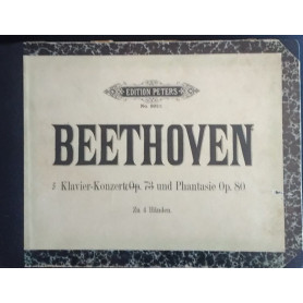 5 Klavier- Konzerte Op 73 und Phantasie Op. 80