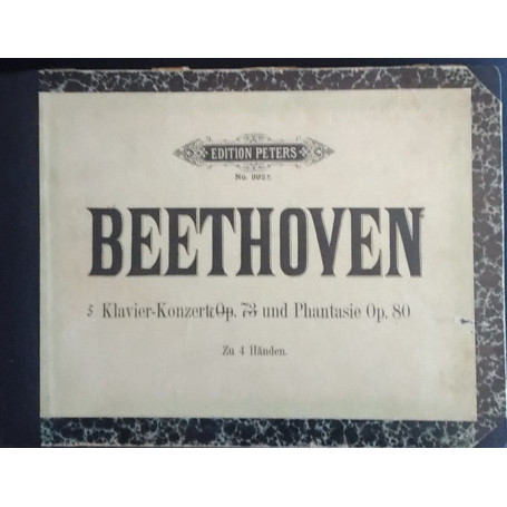 5 Klavier- Konzerte Op 73 und Phantasie Op. 80