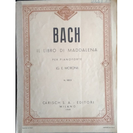 Il libro di Maddalena per pianoforte