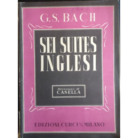 6 suites cosidette "inglesi" per pianoforte