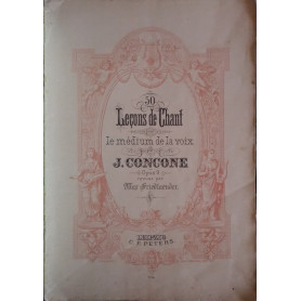 50 lecons de Chant pour le medium de la voix