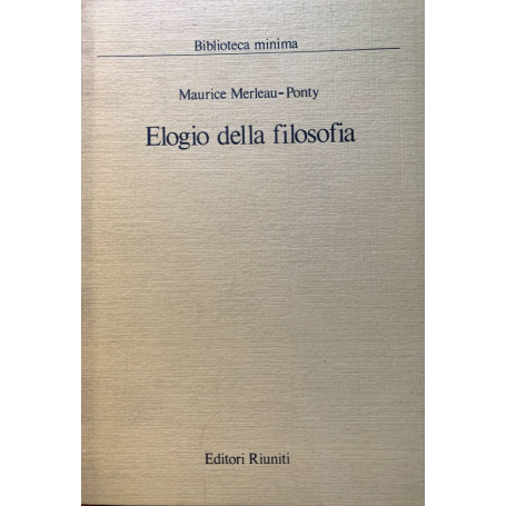 Elogio della filosofia