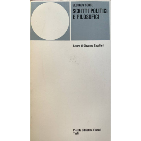 Scritti politici e filosofici