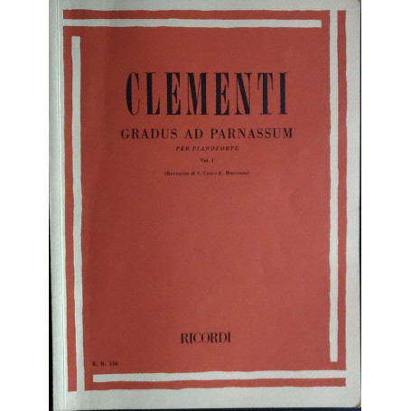 Gradus ad parnassum per pianoforte. Vol. I